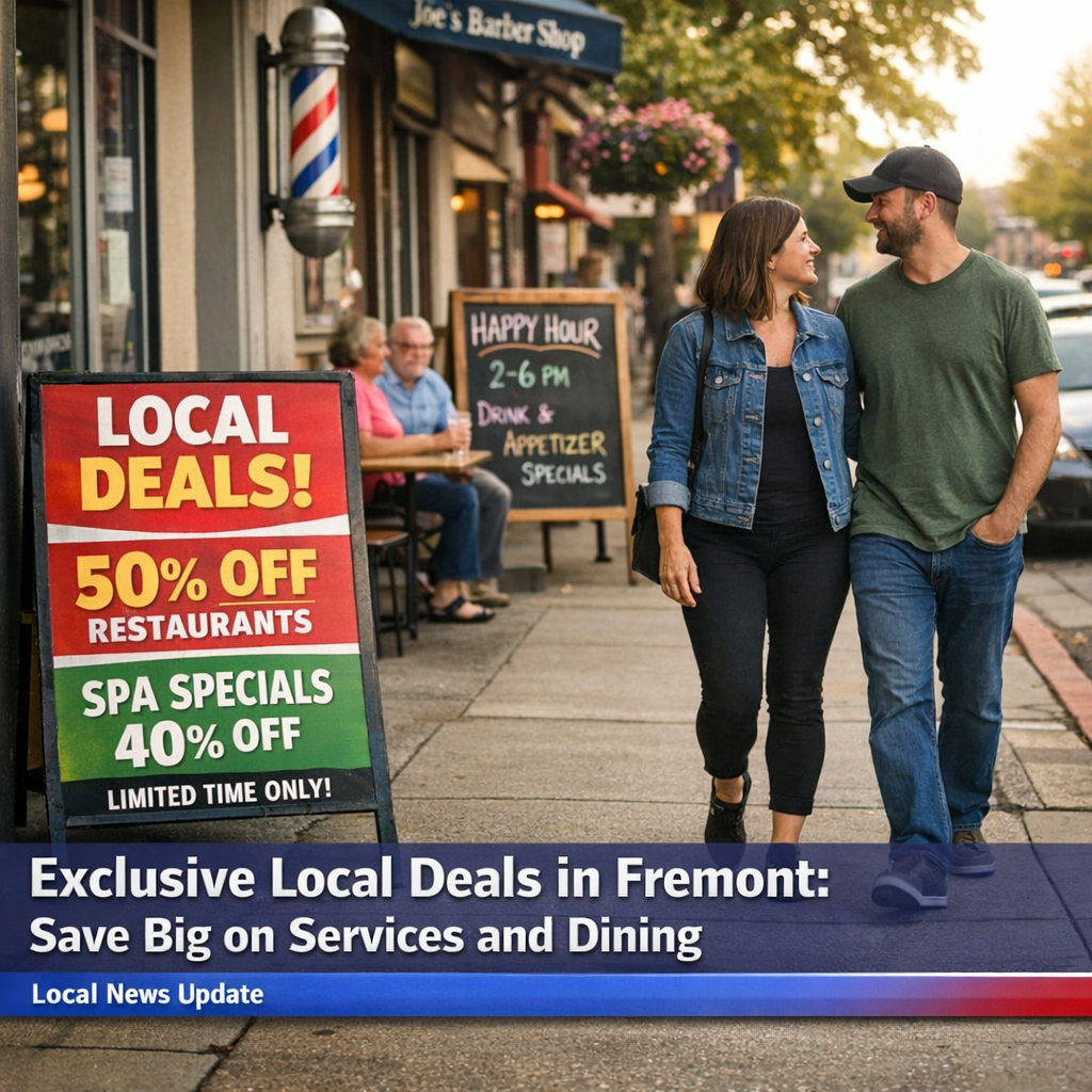 Exclusive Local Deals in Fremont: Save Big on Services and Dining